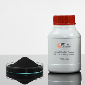 Natural Graphite Powder for Li-Ion Battery Anode, 100-500 g/bottle, CLIBANG