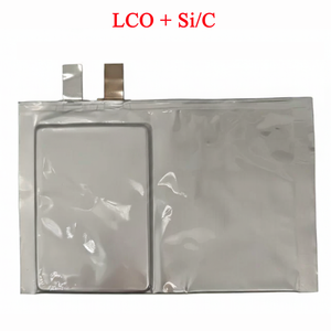 Dry Pouch Cells with LCO +Si/C for Lithium-Ion Battery, 1 Ah/pcs/pack, CLIBDPCLCOSiC