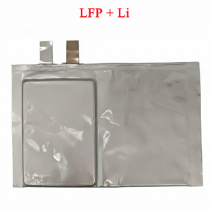 Dry Pouch Cells with LFP + Li for Lithium-Ion Battery, 1 Ah/pcs/pack, CLIBDPCLFPL