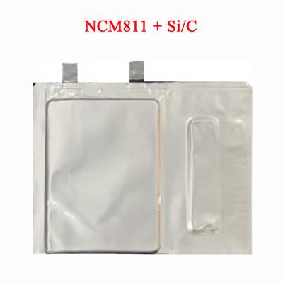Dry Pouch Cells with NCM811 +Si/C for Lithium-Ion Battery, 1 Ah/pcs/pack, CLIBDPCNCM811SiC