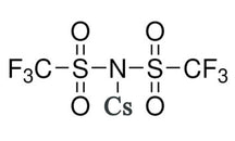 CsTFSI {[Cesium bis(trifluoromethanesulfonyl)imide], >99.95%} Powder as Electrolyte Additive for Lithium-Ion Battery, 10-50 g/bottle, CLIBEACsTFSI