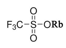 RbOTf {[Rubidium Triflate], >99.95%} Powder as Electrolyte Additive for Lithium-Ion Battery, 10-50 g/bottle, CLIBEARbOTf