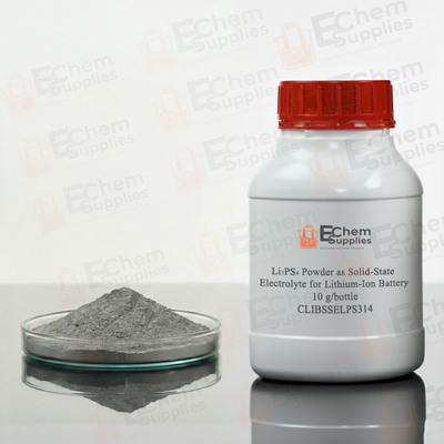 Li3PS4 Powder as Solid-State Electrolyte for Lithium-Ion Battery, 10 g/bottle, CLIBSSELPS314