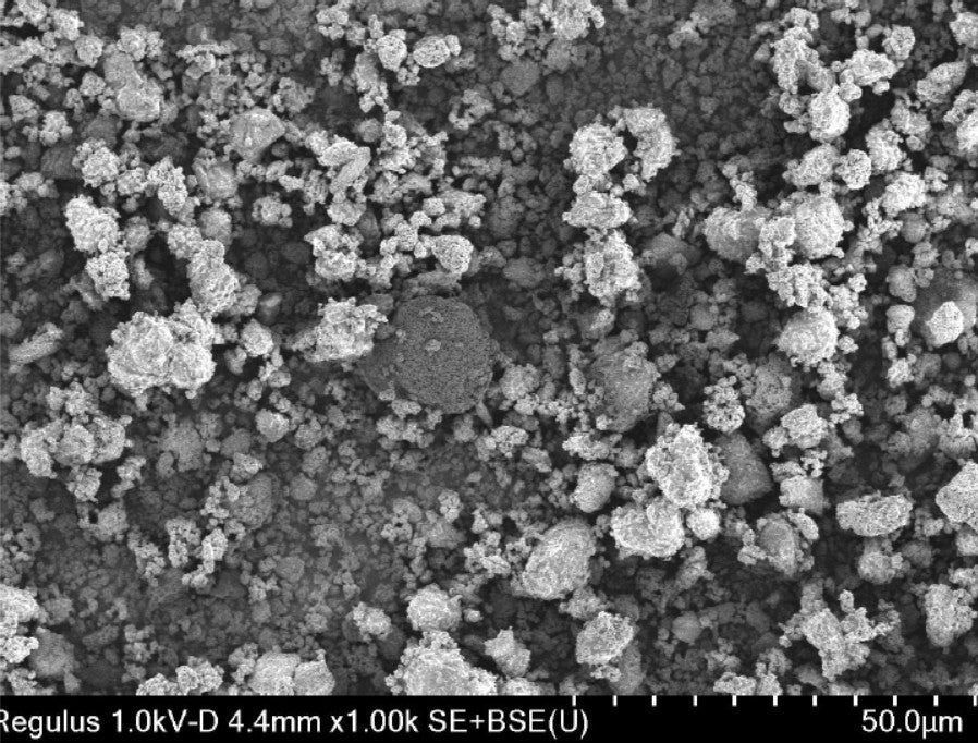 Polymeric Sulfur/Sulfurized Polyacrylonitrile Composite (SSPN) Powder for Li-S Battery Cathode, 20-100 g/bottle, CLSBCSSPN