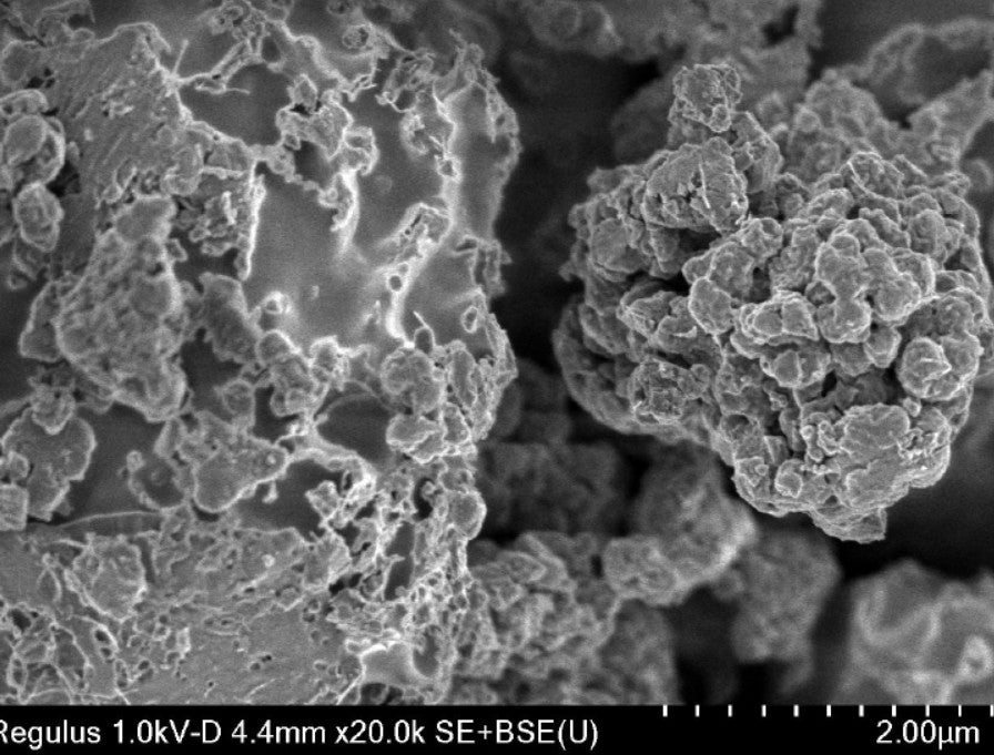 Polymeric Sulfur/Sulfurized Polyacrylonitrile Composite (SSPN) Powder for Li-S Battery Cathode, 20-100 g/bottle, CLSBCSSPN