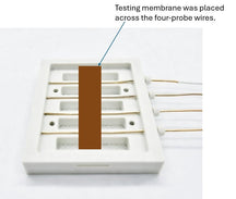 Four-Probe PTFE Cell for Ionic Conductivity Testing of Membranes, CMICTFPPC