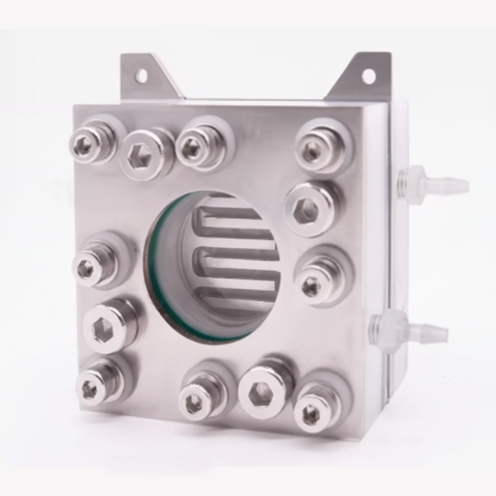 Flow Electrolyzer with Visual Quartz Window for Operando Characterizations, COCFEVQW
