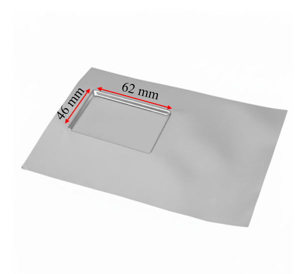 ECS-SS Pneumatic Pouch Forming Machine (L80mm x W65mm) for Pouch Cells, ESSPCPPFM
