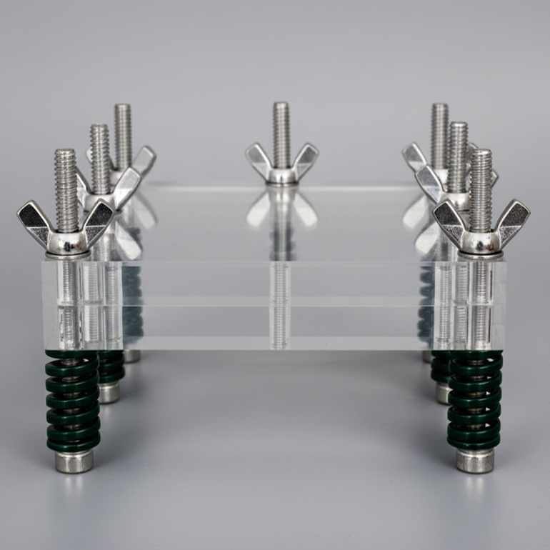 Acrylic Jig Fixture for Pouch Cell Testing, CPCTAJF