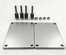 Jig Fixture with Aluminum Alloy Plates for Pouch Cell Testing (160*120 mm), CPCTJFAAP