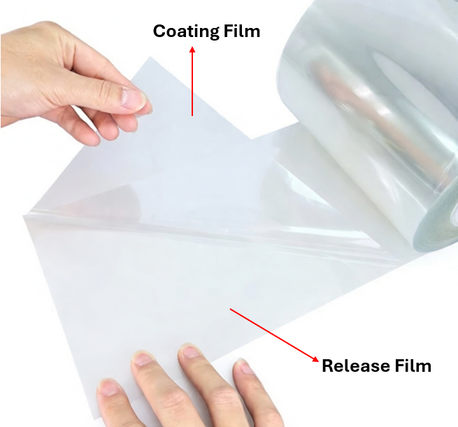 PET/Fluoropolymer-Based Release Film for Fabricating Self-Standing Coating Film, CPETFPRF