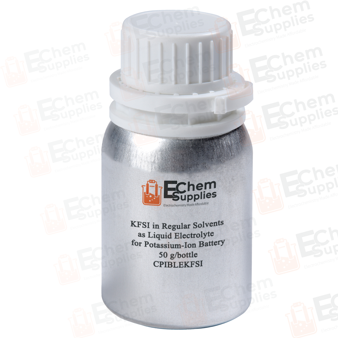 1.0 M KFSI in Regular Solvents with Additives as Liquid Electrolyte for Potassium-Ion Battery, 50 g/bottle, CPIBLEKFSI