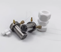 Two-Electrode Swagelok Cell (I.D.=20 mm) with Snakelike Channels for Redox Flow Battery Testing, CRFBT2ESCSC