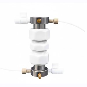 Two-Electrode Swagelok Cell (I.D.=20 mm) with Snakelike Channels for Redox Flow Battery Testing, CRFBT2ESCSC