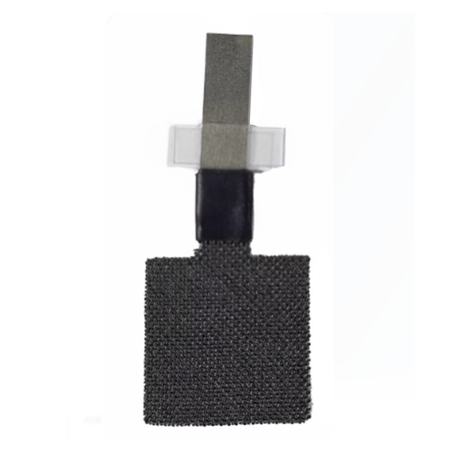 Activated Carbon (YP-50F) Electrode (20mm * 20mm) with Welded Tab for Supercapacitor, 5 pcs/pack, CSACEWT