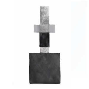 Activated Carbon (YP-50F) Electrode (20mm * 20mm) with Welded Tab for Supercapacitor, 5 pcs/pack, CSACEWT