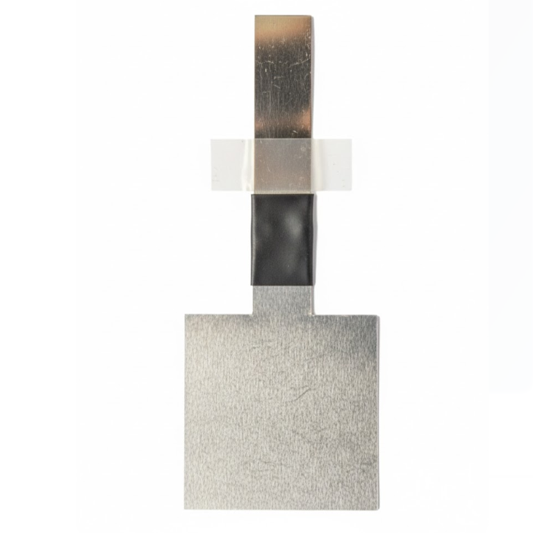 Current Collector with Welded Tab for Pairing with Supercapacitor Electrode, 5 pcs/pack, CSECCWT
