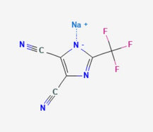 NaTDI (Sodium 4,5-Dicyano-2-(trifluoromethyl)imidazol-1-ide, >99.9%) Powder as Electrolyte Salt for Sodium-Ion Battery, 25-100 g/bottle, CSIBESNaTDI
