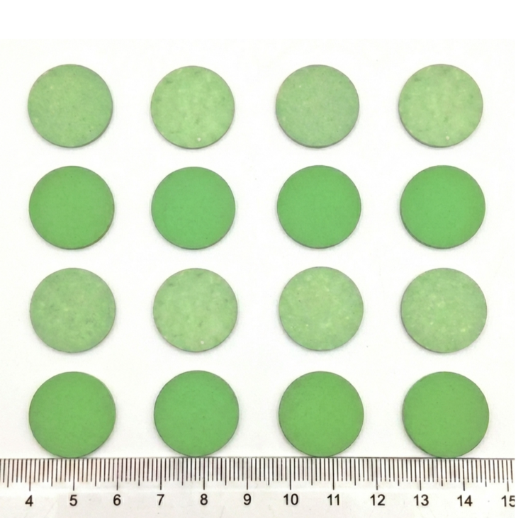 NiO/8YSZ Electrode Support Pellet (Disk & Sheet) for SOFC/SOEC Test, CSOFECNiO8YSZESP