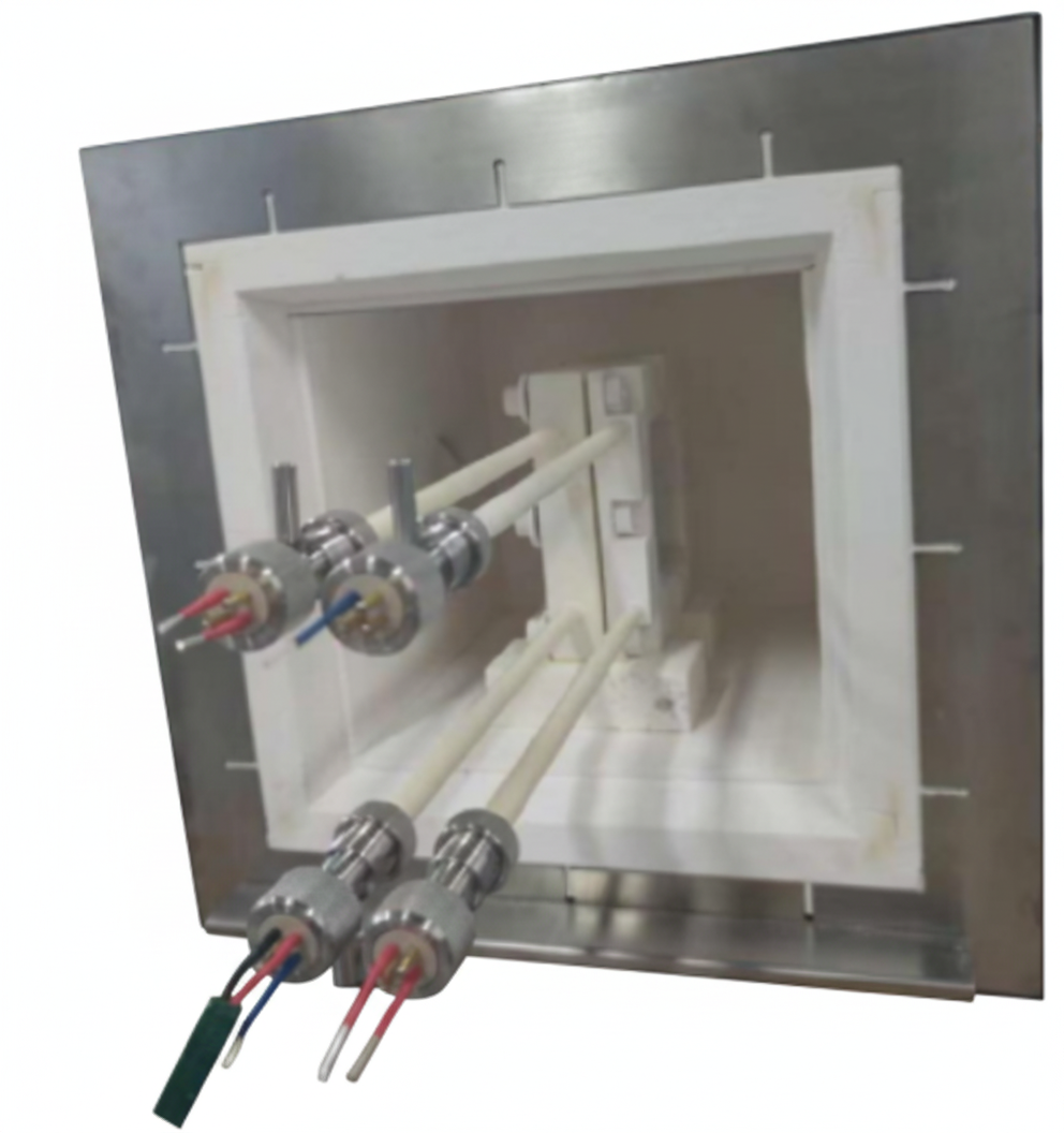 SOFC/SOEC Planar Cell (5cm * 5cm or 10cm * 10cm) with Quartz Window for Operando Thermal Imaging Characterization, CSOFECOTICPCQW