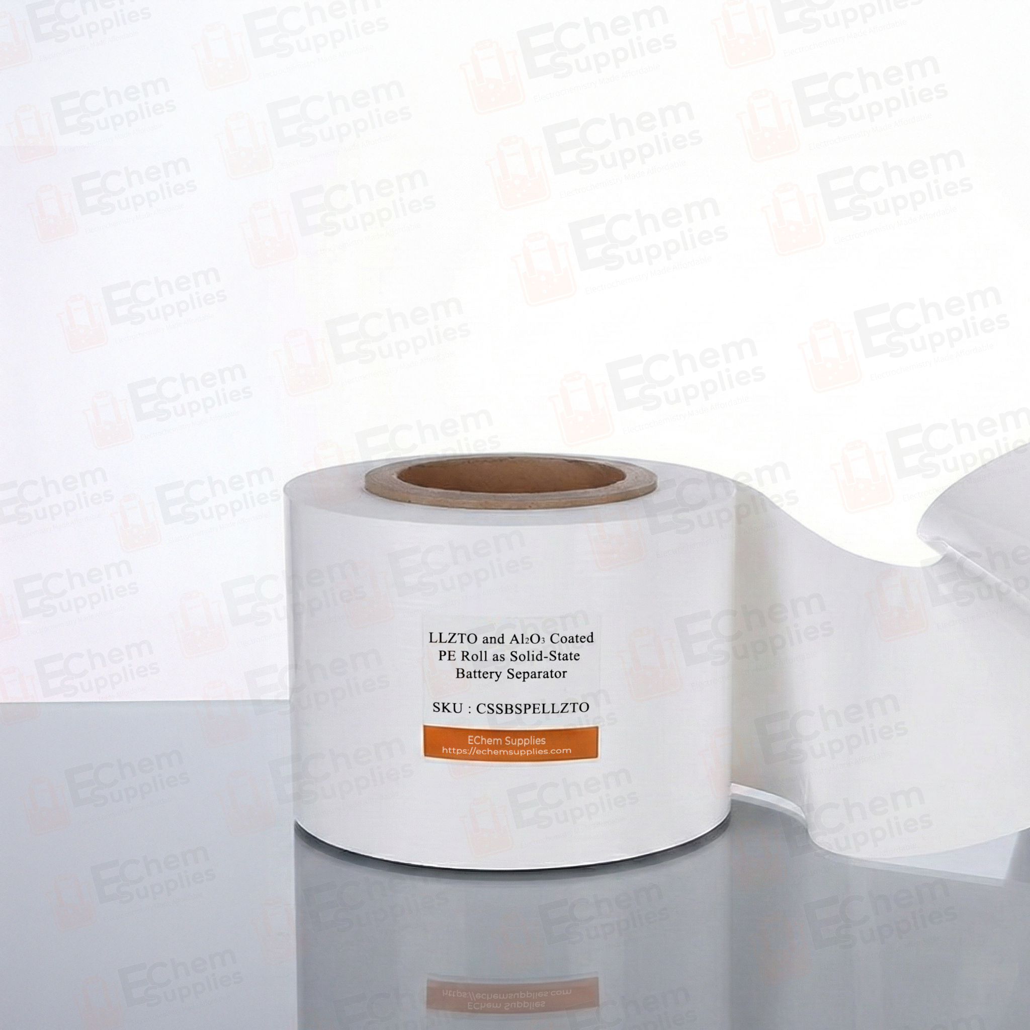 LLZTO (Li6.4La3Zr1.4Ta0.6O12) and Alumina Coated PE Roll as Solid-State Battery Separator, CSSBSPELLZTO