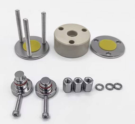 Economic Two-Electrode Split Cell (I.D.= 10 mm) with Jig Fixture for Solid-State Battery Testing, CSSBT2ESCJF