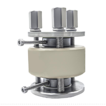 Economic Two-Electrode Split Cell (I.D.= 10 mm) with Jig Fixture for Solid-State Battery Testing, CSSBT2ESCJF