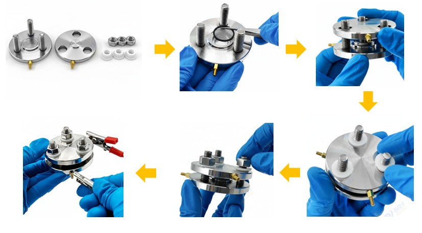 Compression Fixture for Solid-State Coin Cell (CR20XX) Test, CSSCCTCF