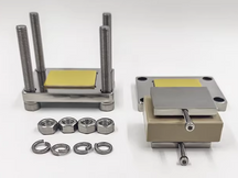 Rectangular Split Cell (L40 *W30 mm) with Jig Fixture for Solid-State "Pouch Cell" Testing, CSSPCTRSCJF