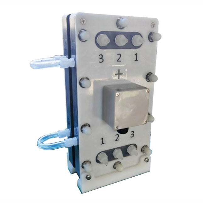 Bipolar Membrane Electrodialysis (ED) Cell for Water Treatment and Mineral Extraction, CWTMEBMEDC