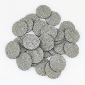 Zinc Foam Chips (D=10-16 mm, T = 0.5 mm) as 3D Anode Electrode for Aqueous Zn-Ion Battery, 30 pcs/bag, CZIB3DAEZFC