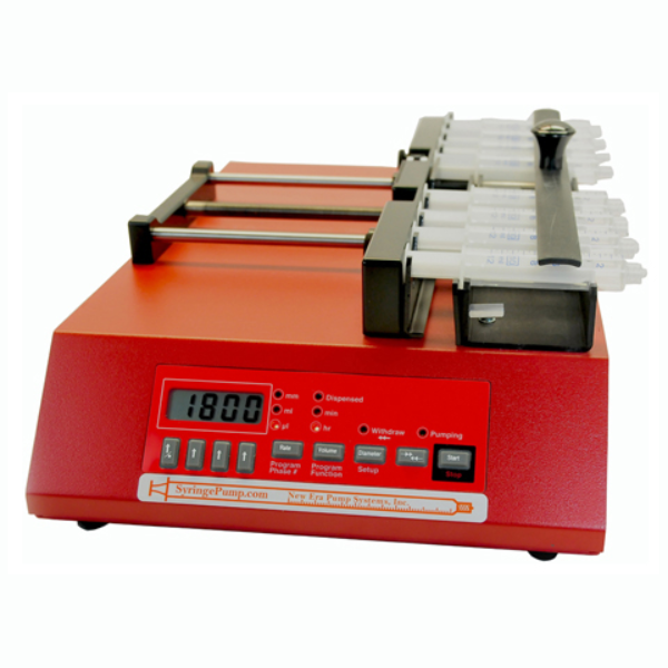 Programmable Syringe Pump with 8 Channels for High-Throughput Slurry Feeding, EAHTSFPSP8C