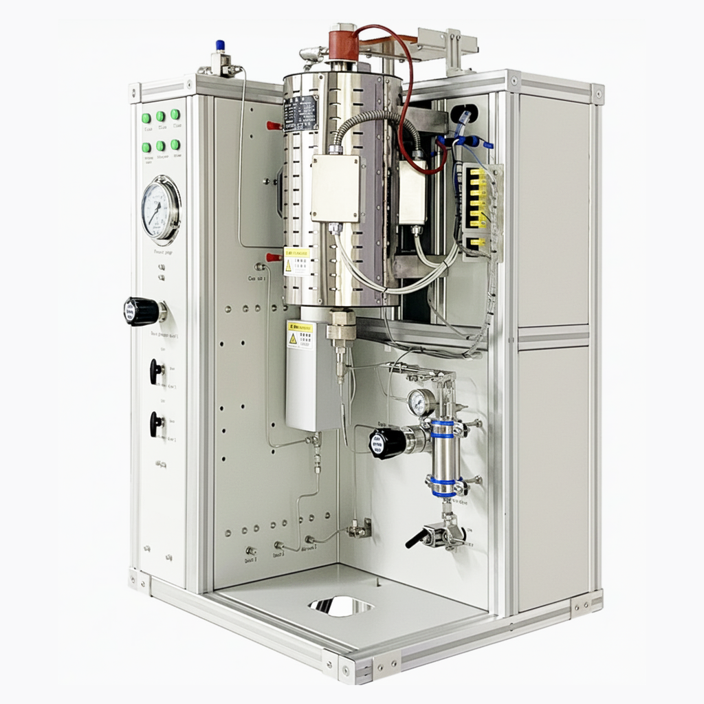 ECS-B Photothermal Fixed Bed Reactor (Max. 1050°C, 5.5 MPa) for Catalyst Evaluation, EBCEPTFBR