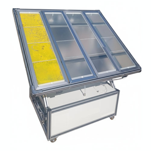 ECS-B Large Photocatalytic Panel Reactor (1125mm×315mm) for Solar Fuel Generation, EBSFGLPPR
