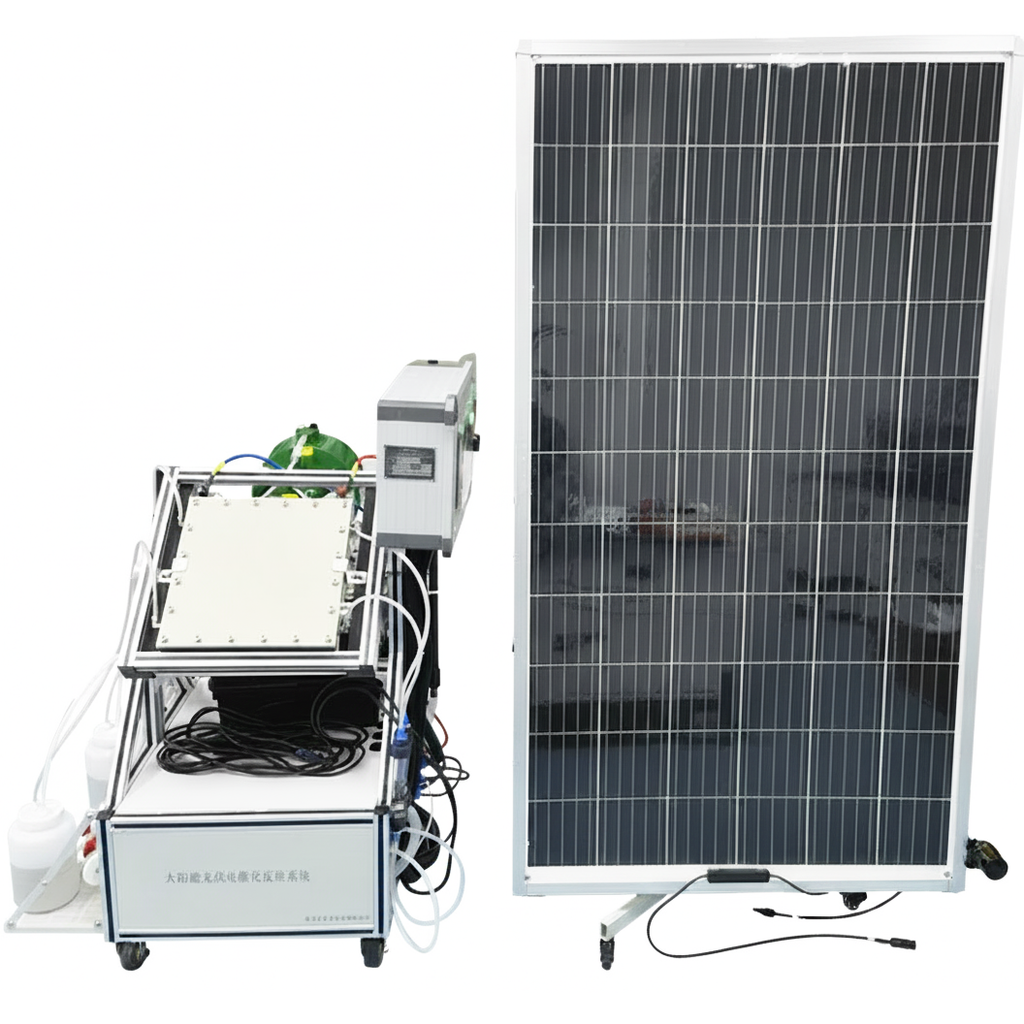 ECS-B Integrated Photovoltaic-Photoelectrochemical Reactor (PV-PEC, L380 × W350 mm) for Solar Hydrogen Generation, EBSHGIPVPEC