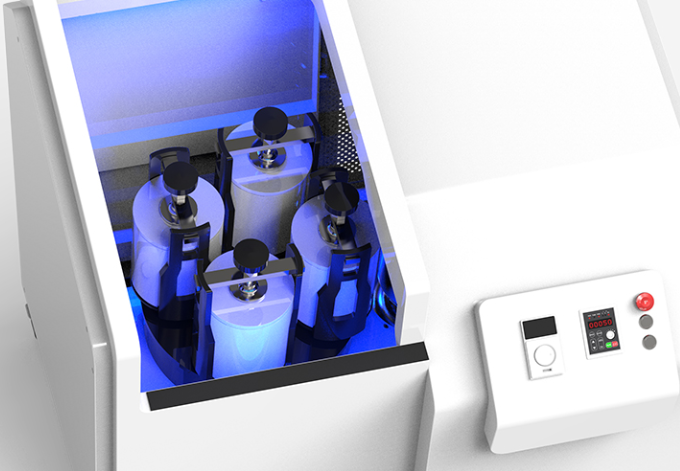 ECS-FEL Three-Dimensional (3D) High-Energy Planetary Ball Mill (650 rpm, 4 × 3L), EFEL3DHEPBM