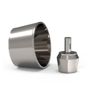 Milling Jars (2 L) for Automatic Mortar Mill, EFLAAMMMJ2000