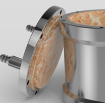 500 mL Vacuum Milling Jars for Large High-Energy Planetary Ball Mill- EFLAVMJ500