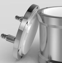 500 mL Vacuum Milling Jars for Large High-Energy Planetary Ball Mill- EFLAVMJ500