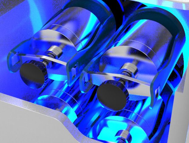 ECS-FL Horizontal High-Energy Planetary Ball Mill (800 rpm, 4*1000 mL)- EFLHHEPBM
