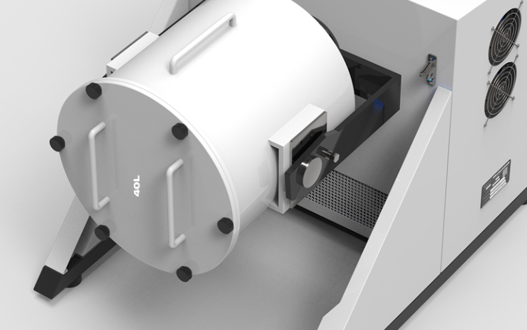 ECS-FEL Rotating Drum-Type Ball Mill (100 rpm, 5-40 L), EFLRDTBM