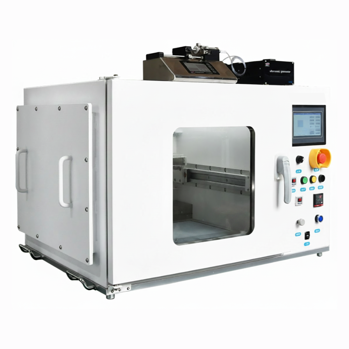 ECS-FL Sealed Programmable Ultrasonic Spray Coater (Max. 300*300 mm), EFLSPUSC
