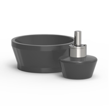 Milling Jars (700 mL) for Automatic Mortar Mill, EFMAAMMMJ700
