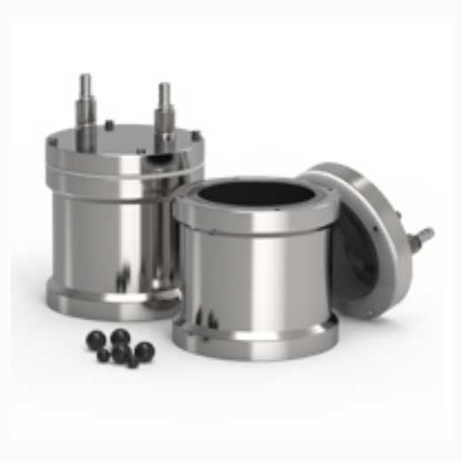 250 mL Vacuum Milling Jars for High-Energy Planetary Ball Mill- EFMAVMJ250