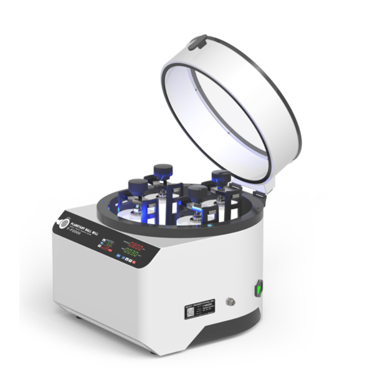 ECS-FM Mini High-Energy Planetary Ball Mill (800 rpm, 4*500 mL), (Ar-Filled Glovebox-Compatible)- EFMMHEPBM