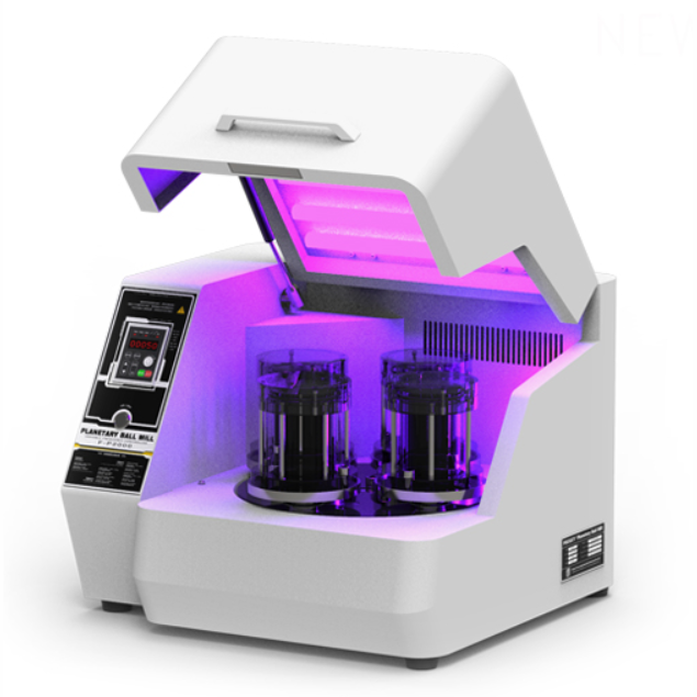 ECS-FM Light-Illuminated Planetary Ball Mill (900 rpm, 4*500 mL) for Photocatalysis, EFMPLIPBM