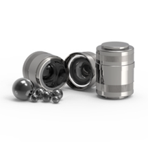 Milling Jars (30-50 mL) for Cryogenic High-Energy Vibratory Ball Mill, EFSACHEVBMMJ
