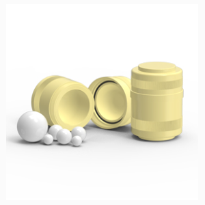 Milling Jars (30-50 mL) for Cryogenic High-Energy Vibratory Ball Mill, EFSACHEVBMMJ