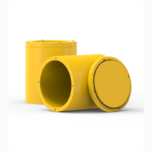 Large Milling Jars (3 L) for Rolling Ball Mill, EFLARBMLMJ