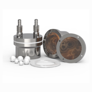 50 mL Vacuum Milling Jars for Mini Planetary Ball Mill- EFSAVMJ50
